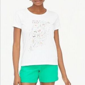 JCrew 🆕 New York Tee- Size Medium